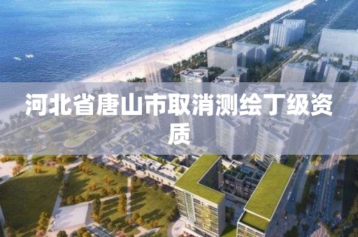 河北省唐山市取消測繪丁級資質