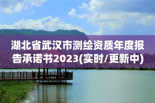 湖北省武漢市測繪資質年度報告承諾書2023(實時/更新中)