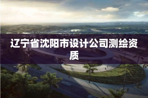 遼寧省沈陽市設計公司測繪資質