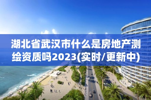 湖北省武漢市什么是房地產測繪資質嗎2023(實時/更新中)