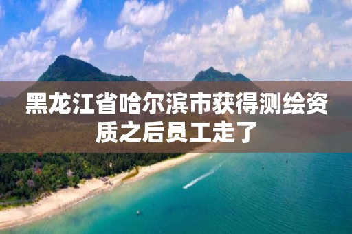 黑龍江省哈爾濱市獲得測繪資質之后員工走了