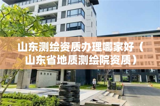 山東測繪資質辦理哪家好（山東省地質測繪院資質）