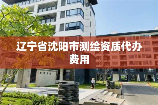 遼寧省沈陽市測繪資質代辦費用