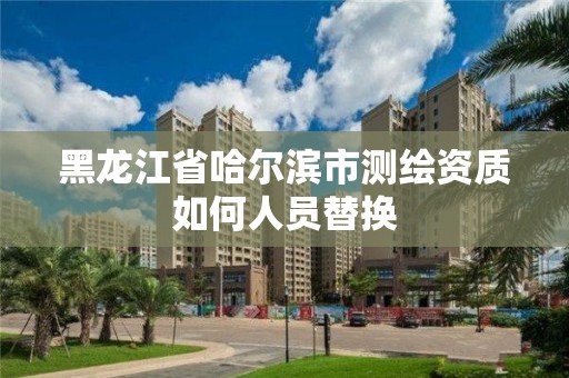 黑龍江省哈爾濱市測繪資質如何人員替換