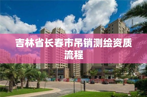 吉林省長春市吊銷測繪資質流程