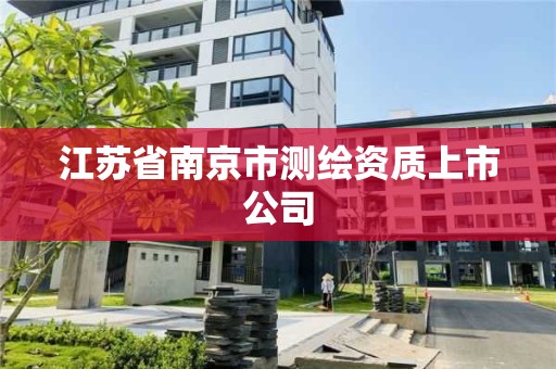 江蘇省南京市測繪資質上市公司