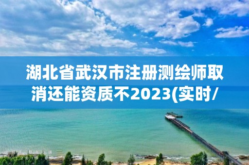 湖北省武漢市注冊測繪師取消還能資質不2023(實時/更新中)