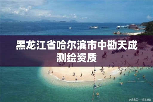 黑龍江省哈爾濱市中勘天成測繪資質