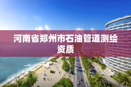 河南省鄭州市石油管道測繪資質