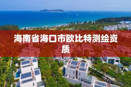 海南省海口市歐比特測繪資質