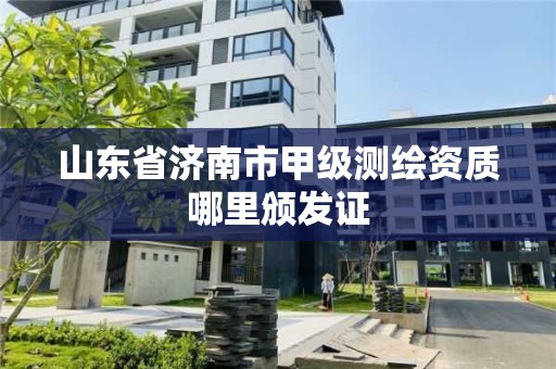 山東省濟南市甲級測繪資質(zhì)哪里頒發(fā)證