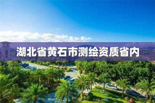 湖北省黃石市測繪資質(zhì)省內(nèi)