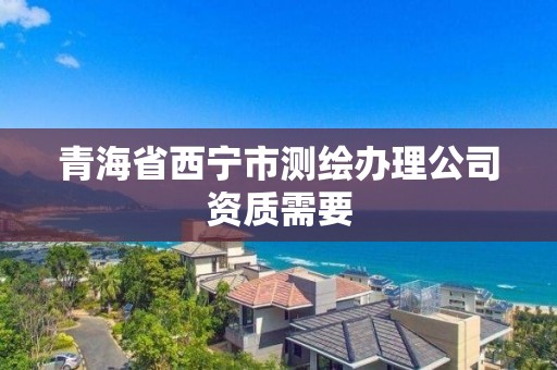 青海省西寧市測(cè)繪辦理公司資質(zhì)需要