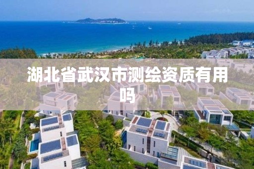 湖北省武漢市測繪資質(zhì)有用嗎