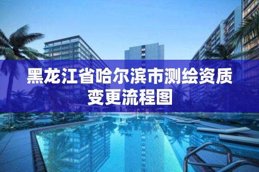 黑龍江省哈爾濱市測繪資質變更流程圖