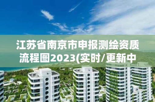 江蘇省南京市申報測繪資質流程圖2023(實時/更新中)