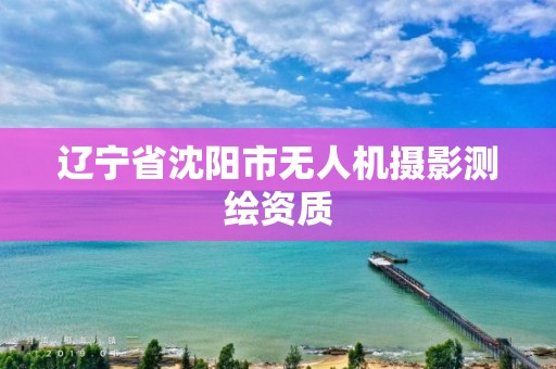 遼寧省沈陽(yáng)市無(wú)人機(jī)攝影測(cè)繪資質(zhì)