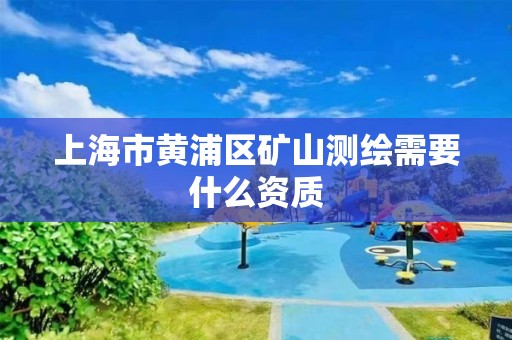 上海市黃浦區礦山測繪需要什么資質