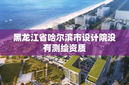 黑龍江省哈爾濱市設計院沒有測繪資質