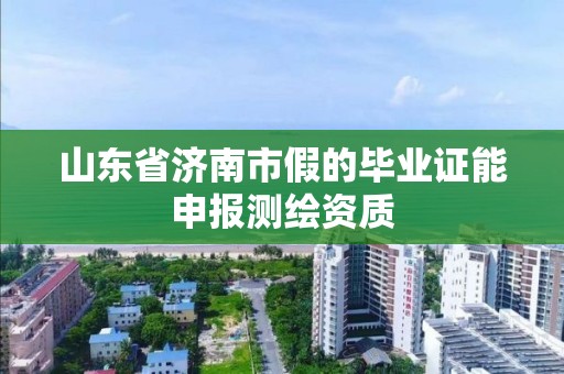 山東省濟南市假的畢業(yè)證能申報測繪資質(zhì)