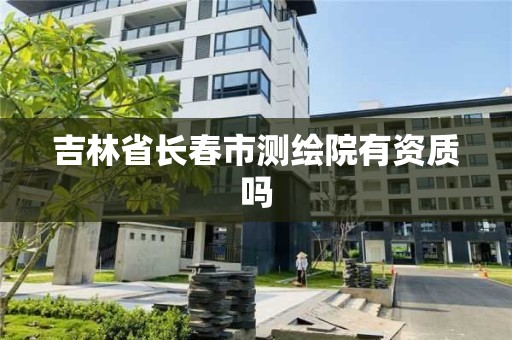 吉林省長春市測繪院有資質嗎