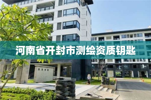 河南省開封市測繪資質鑰匙