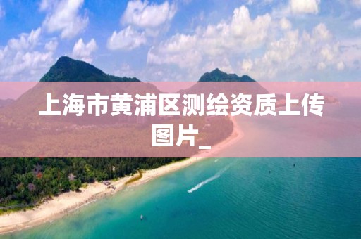 上海市黃浦區測繪資質上傳圖片_