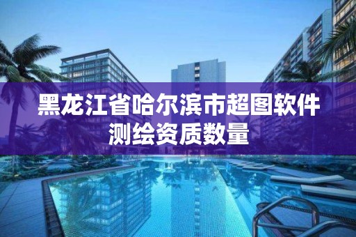 黑龍江省哈爾濱市超圖軟件測繪資質數量