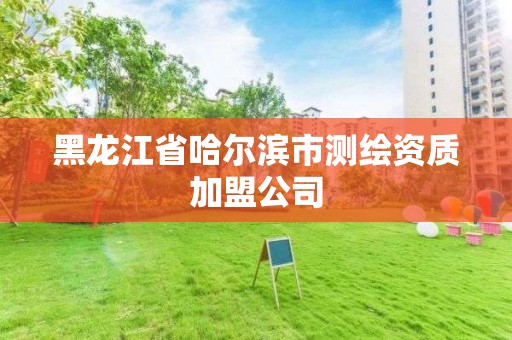 黑龍江省哈爾濱市測繪資質加盟公司