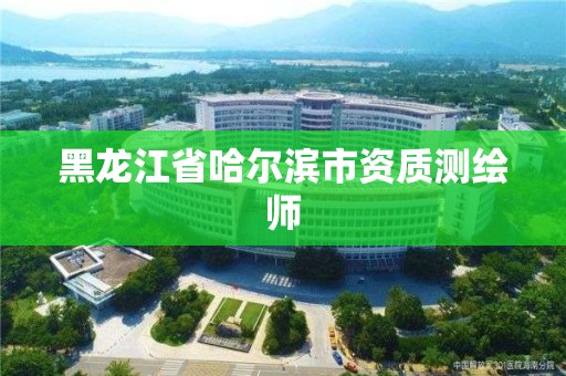 黑龍江省哈爾濱市資質(zhì)測繪師