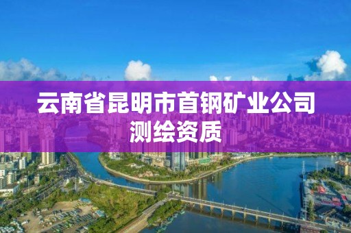 云南省昆明市首鋼礦業公司測繪資質