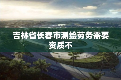 吉林省長春市測繪勞務需要資質不