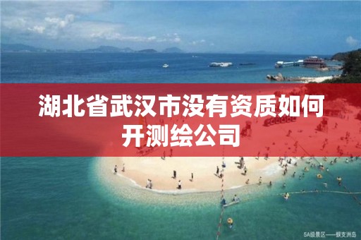 湖北省武漢市沒有資質如何開測繪公司