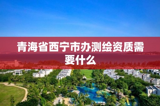 青海省西寧市辦測繪資質需要什么