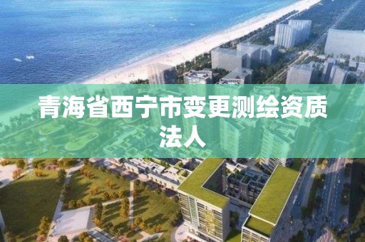 青海省西寧市變更測繪資質法人