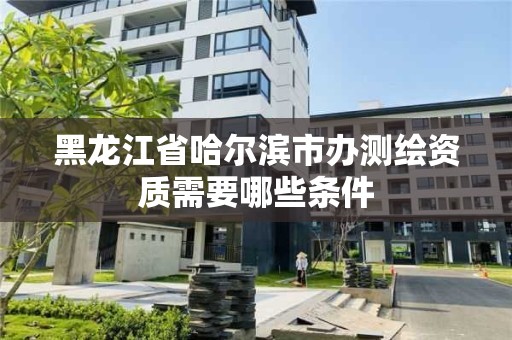 黑龍江省哈爾濱市辦測繪資質需要哪些條件