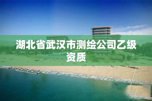 湖北省武漢市測繪公司乙級資質