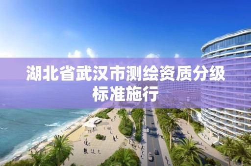 湖北省武漢市測繪資質分級標準施行