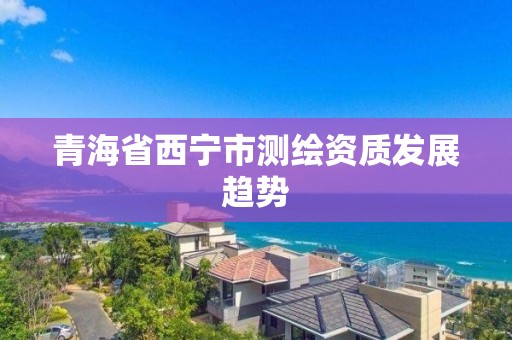 青海省西寧市測繪資質(zhì)發(fā)展趨勢