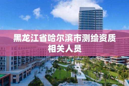 黑龍江省哈爾濱市測繪資質相關人員