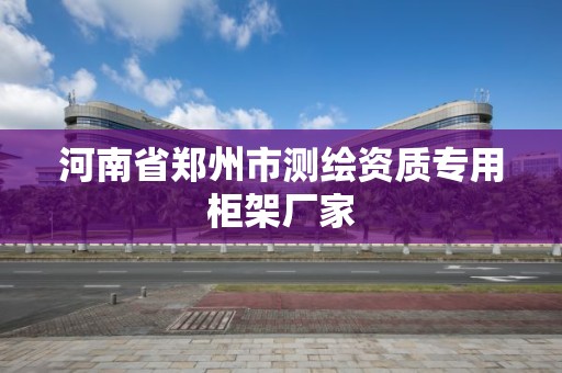 河南省鄭州市測繪資質專用柜架廠家