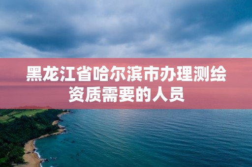 黑龍江省哈爾濱市辦理測繪資質需要的人員