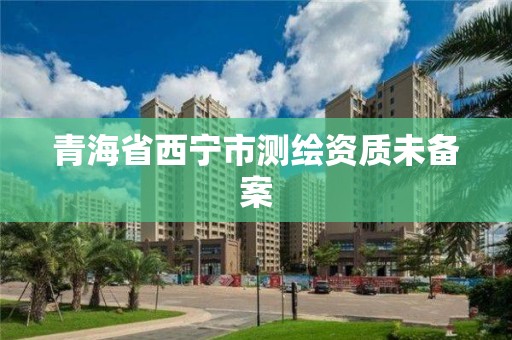 青海省西寧市測(cè)繪資質(zhì)未備案