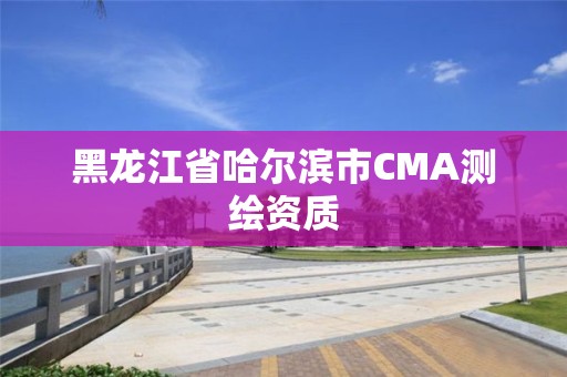 黑龍江省哈爾濱市CMA測繪資質