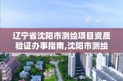 遼寧省沈陽市測繪項目資質驗證辦事指南,沈陽市測繪局官網。