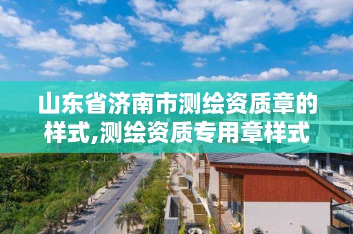 山東省濟南市測繪資質章的樣式,測繪資質專用章樣式圖