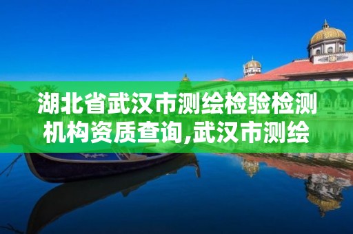 湖北省武漢市測繪檢驗檢測機構資質查詢,武漢市測繪研究院官網