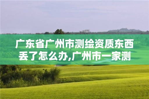 廣東省廣州市測(cè)繪資質(zhì)東西丟了怎么辦,廣州市一家測(cè)繪資質(zhì)單位。