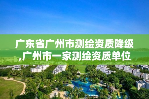 廣東省廣州市測繪資質(zhì)降級(jí),廣州市一家測繪資質(zhì)單位