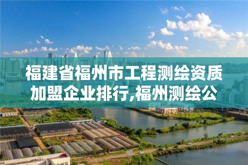 福建省福州市工程測繪資質加盟企業排行,福州測繪公司電話。